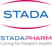 Firmenlogo Stada Pharma mit Claim