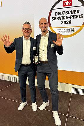 Zum zehnten Mal ausgezeichnet: M&uuml;nchener Verein erh&auml;lt den Deutschen Service-Preis 2026