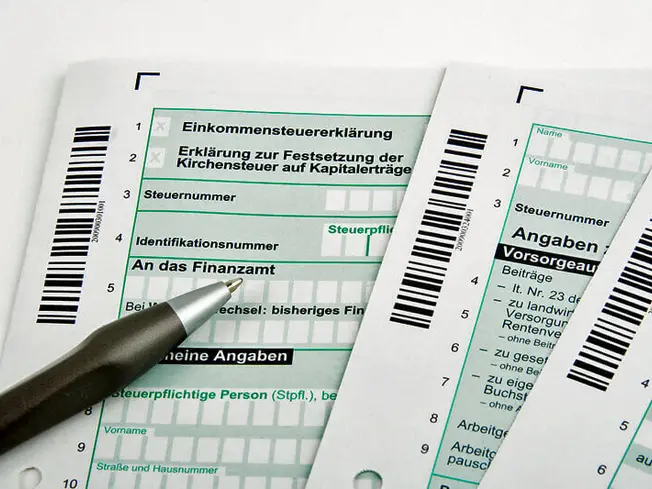 Zahnsatzversicherung im Formular Vorsorgeaufwendung bei der Einkommenssteuererklärung absetzen