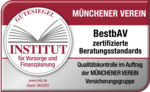 Rating Institut für Vorsorge und Finanzplanung Gütesiegel für zertifizierte Beratungsstandards BestbAV - Münchener Verein