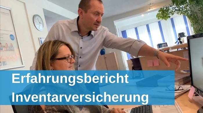 Youtube-Thumbnail eines Erfahrungsberichts zum Thema Inventarversicherung