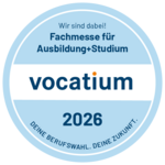 Siegel für die Fachmesse vocatium 2026
