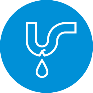 Piktogramm Leitungswasser - Geschäftsinhaltsversicherung Münchener Verein