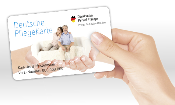Genießen Sie zahlreiche Vorteile durch Ihre persönliche Deutsche Pflegekarte