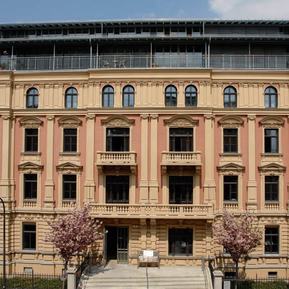 Firmengebäude des Münchener Verein am Hauptsitz in München