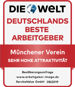 Die Welt - Deutschlands beste Arbeitgeber - Münchener Verein Karriere und Ausbildung