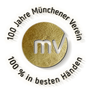 100 Jahre Münchener Verein - Jubliäumssiegel