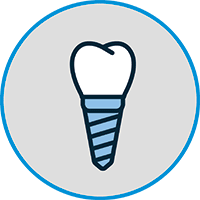 Grafik Leistungen für Zahnersatz in den ZahnGesund-Tarifen