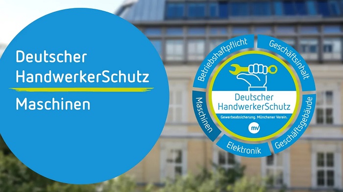 Youtube-Thumbnail zum Thema Maschinenversicherung